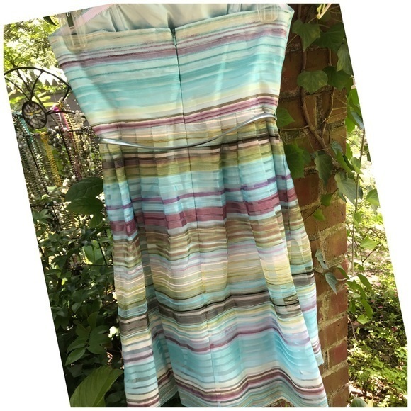 NWT STRAPLESS DRESS 💙💕💙 - Picture 4 of 8